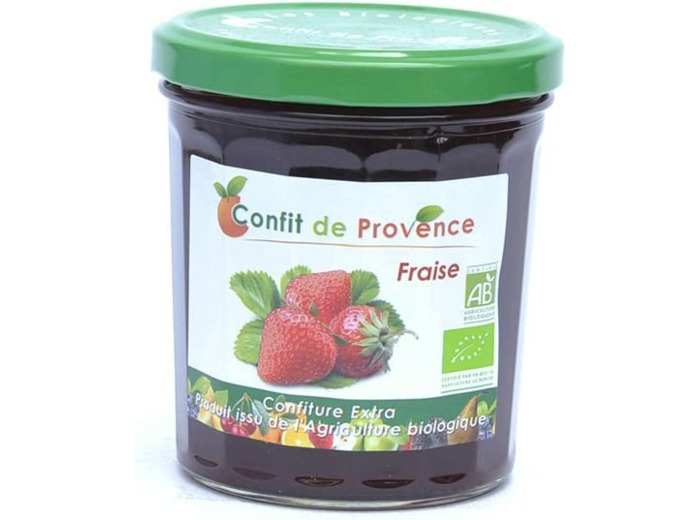 CONFITURE FRAISE 370G CONFIT DE PROVENCE