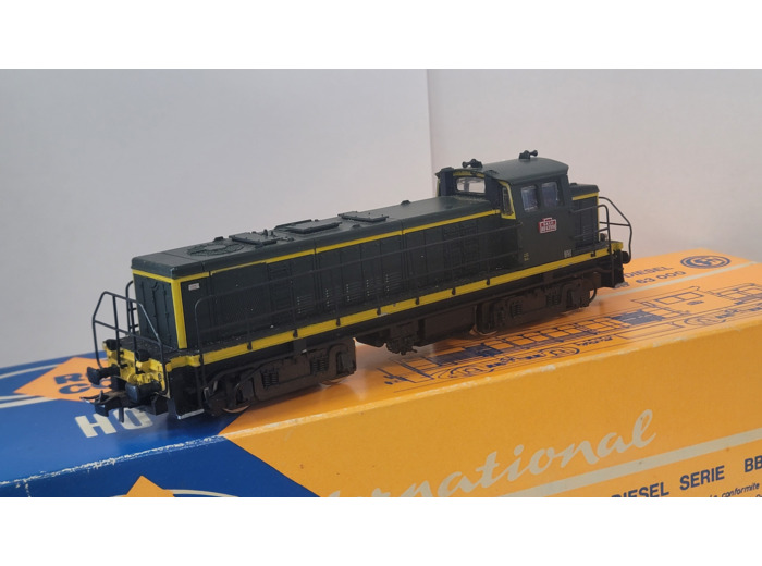 ROCO 04158A HO LOCOMOTIVE DIESEL BB 63998 BOITE D'ORIGINE