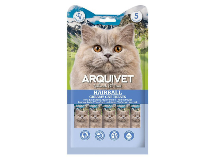 ARQUIVET, Creamy au thon & poulet - 5 x 14g
