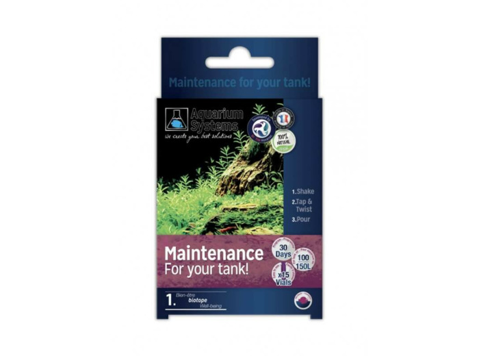 Programme Maintenance For Your Tank (Eau Douce) - Unidose