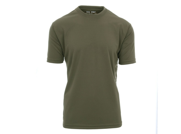 T-shirt tactique 101 Inc. séchage rapide (vert)