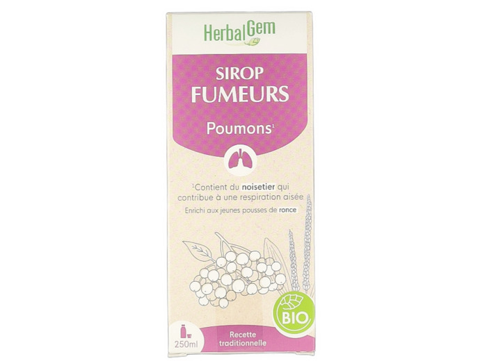Sirop Fumeurs Poumons Bio 250ml