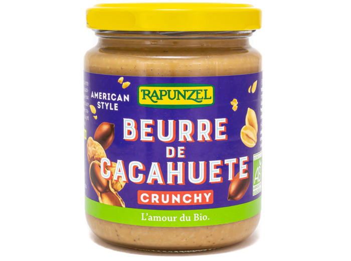 Beurre de Cacahuète Crunchy Bio 250g