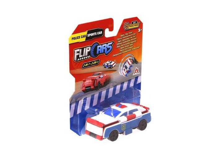 VOITURE TRANSFORMABLE POLICE/SPORT FLIPCARS DE chez AULDEY NEUVE