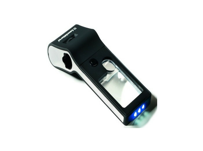 LOUPE DE POCHE 6 EN 1 GROSSIT X 15 AVEC ECLAIRAGE 344177