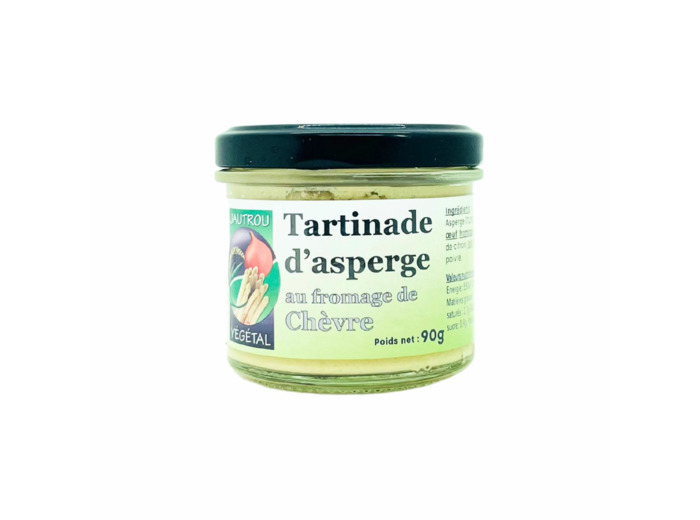 Tartinade d’asperge au fromage de chèvre