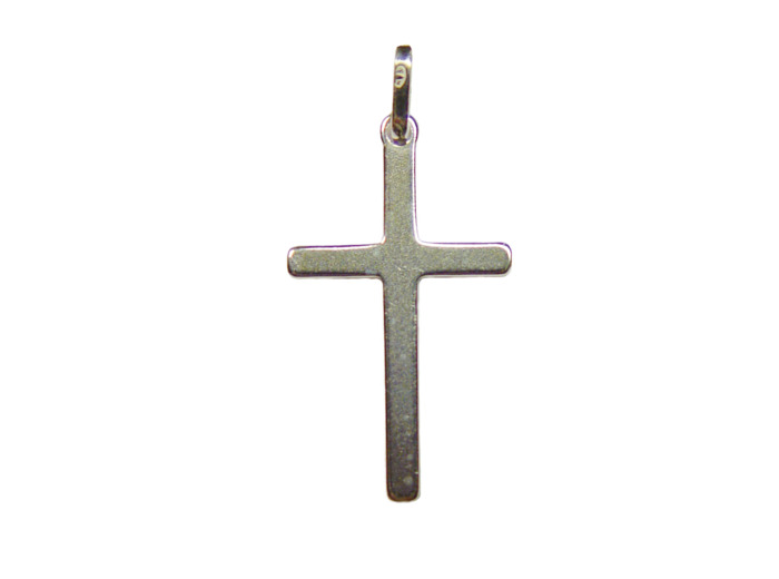 Croix en Argent 925 25mm - PLATE
