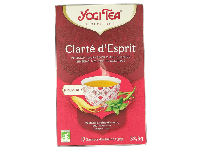 Clarté d'Esprit 17 Sachets d'Infusion 32g Bio