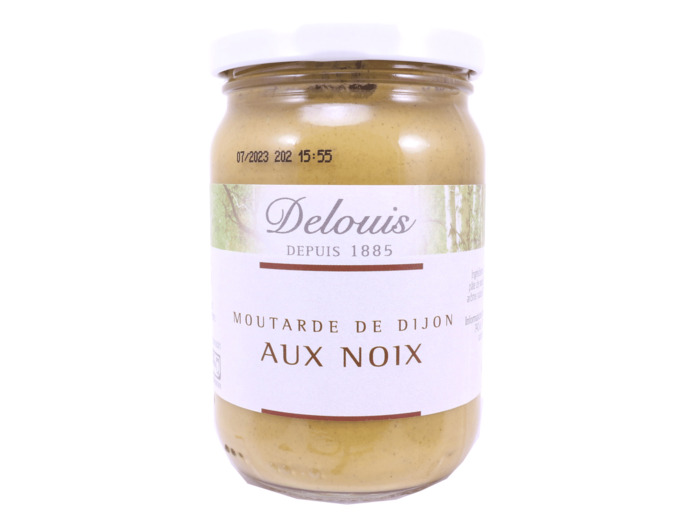 Moutarde de Dijon aux Noix Bio 200g