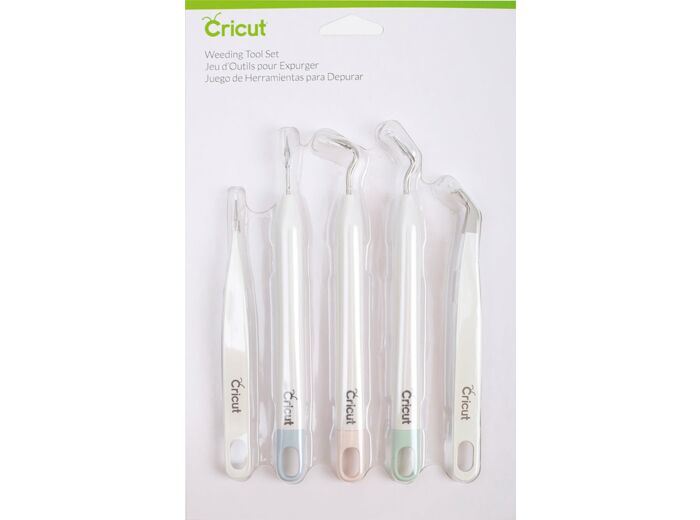 CRICUT - SET 5 OUTILS DECOLLER & APPLIQUER