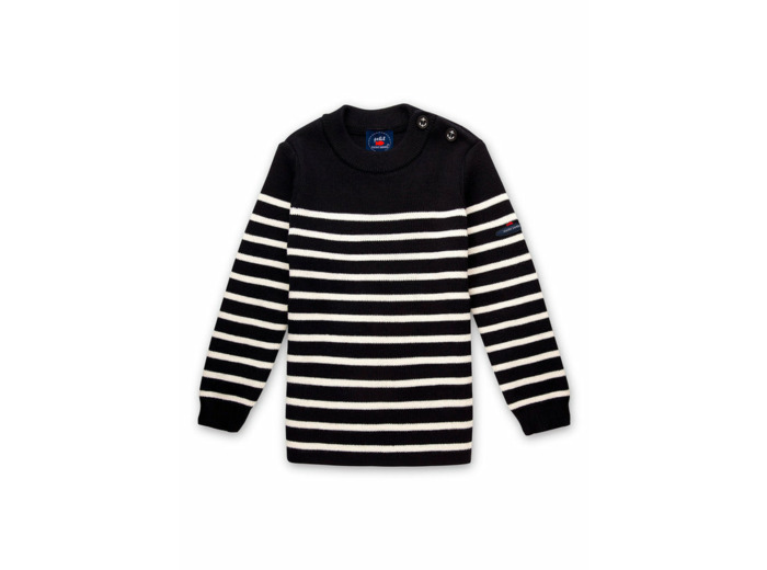 Pull marin rayé enfant Moussaillon