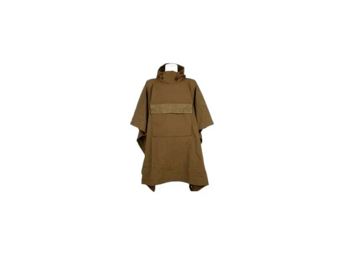 Poncho Tarp Softshell Outbreak Coyote : abri léger, coupe-vent et déperlant