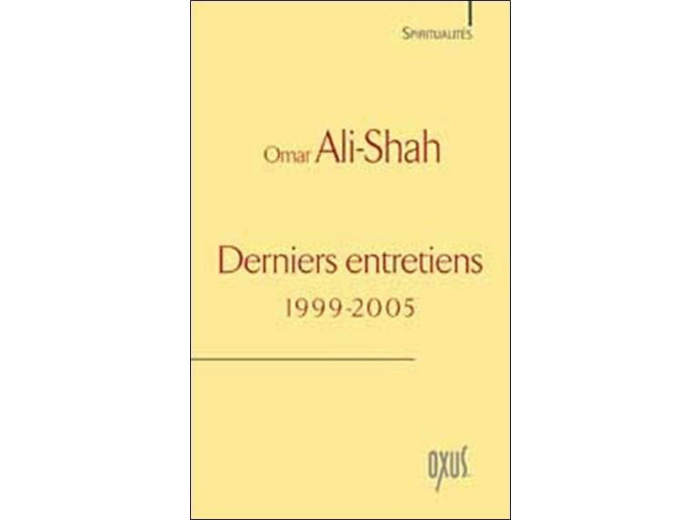 Derniers entretiens (1999 - 2005)