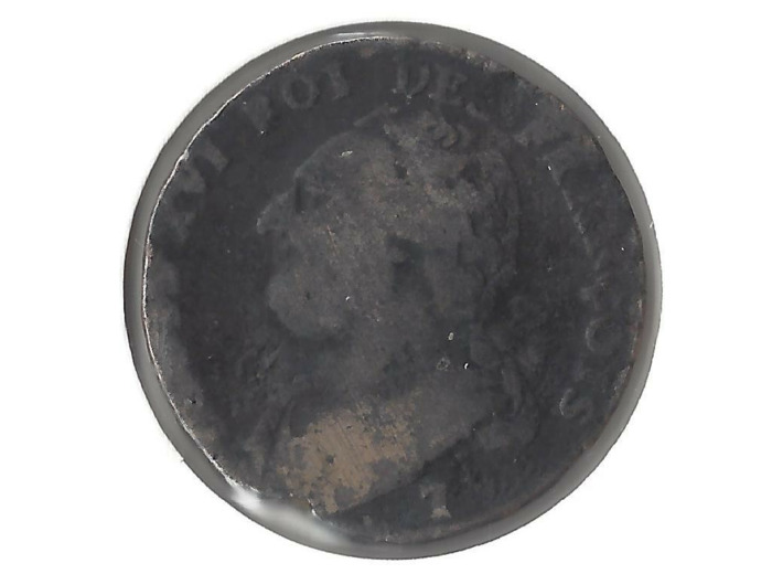 FRANCE 12 DENIERS FRANCOIS 1792 T etat B