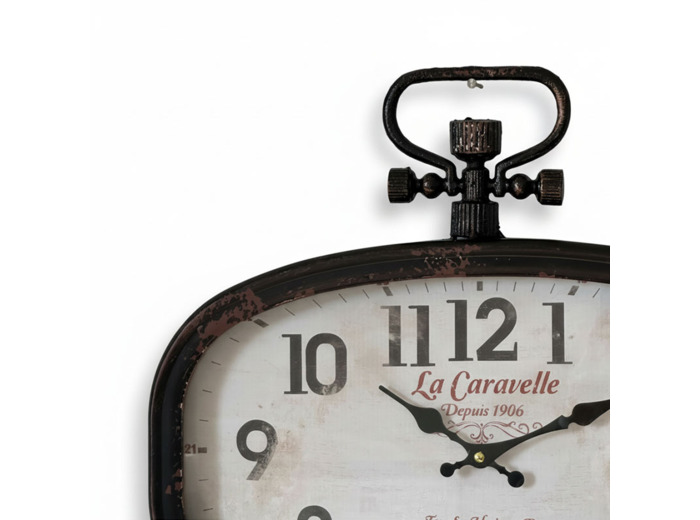 Horloge murale La Caravelle 45x40cm