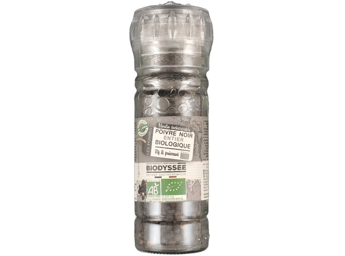 Poivre Noir Entier 50g Bio