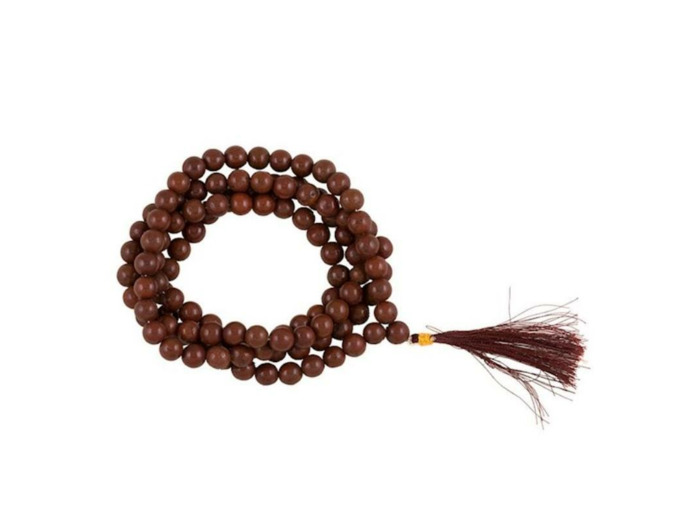 Mala jaspe rouge 108 perles