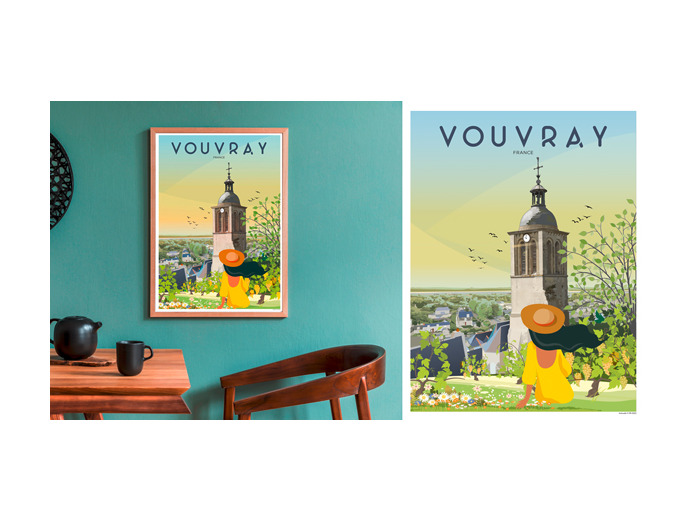 VOUVRAY POSTER