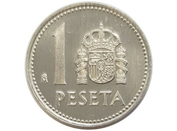 ESPAGNE 1 PESETA 1984 SUP/NC