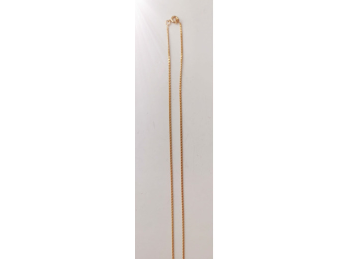 Collier 50cm en Métal Doré - SUPERIEUR