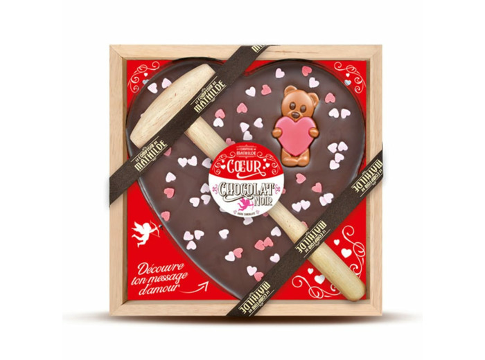 Cœur à casser Chocolat Noir - Love collection - 300G