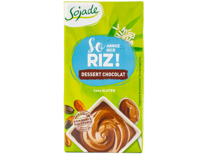 Dessert au Riz et au Chocolat UHT So riz ! Bio 530g