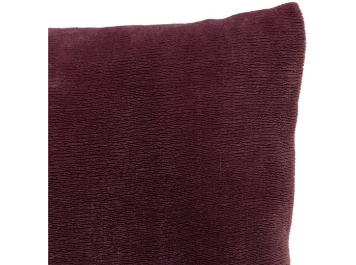 Atmosphera - Coussin ollis Aubergine 38x38cm