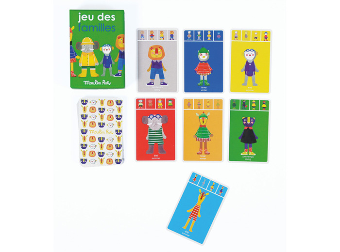 Jeu des 7 familles Les Popipop