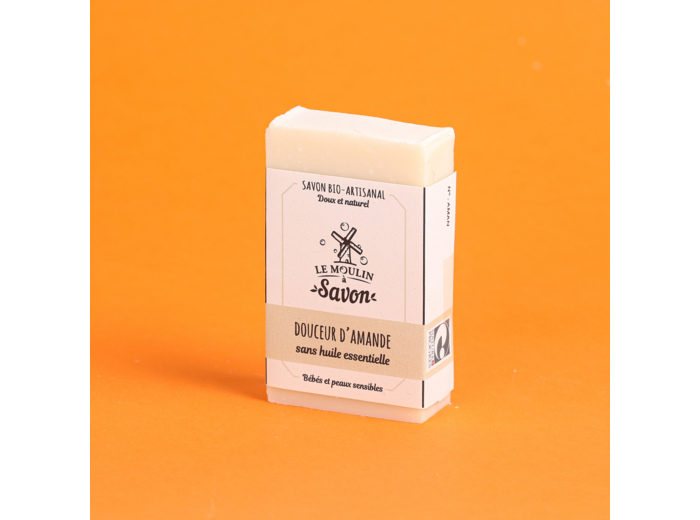 Savon Douceur d'amande (sans huile essentielle)