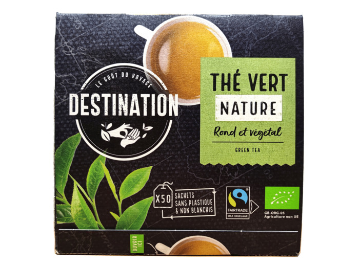 Thé Vert Nature Bio 50 sachets
