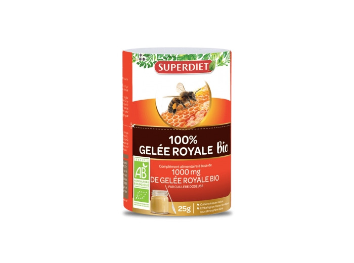 Gelée Royale Bio pot de 25g