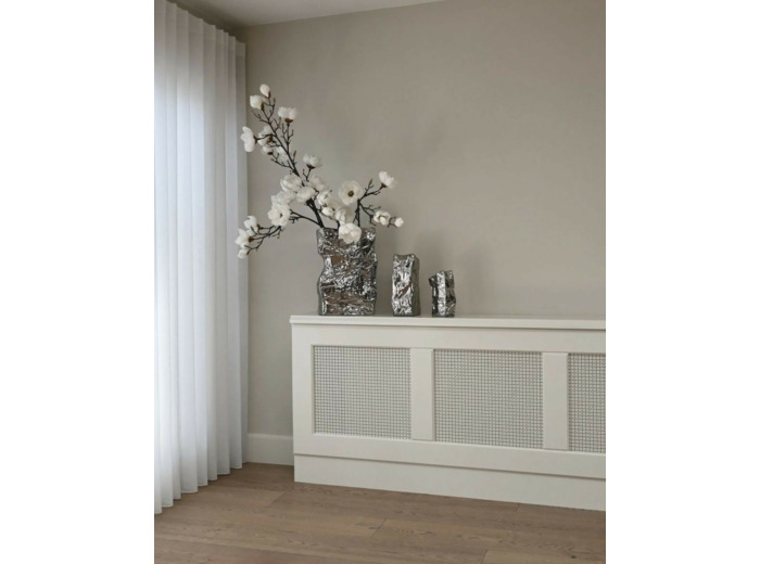 Vase Kami grand modèle chromé