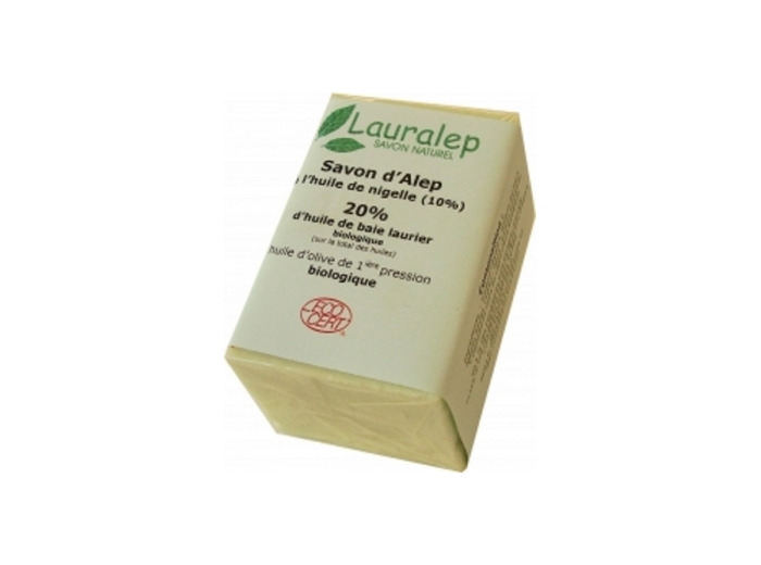 Savon d'Alep enrichi à l'huile de Nigelle 150g