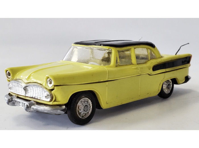 SIMCA CHAMBORD JAUNE ET NOIRE NOREV PLASTIQUE 1/43 SANS BOITE (N2)