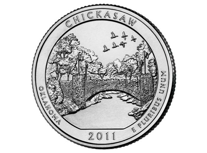 AMERIQUE (U.S.A) 1/4 DOLLAR 2011 D CHICKASAW SUP-