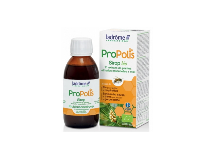 Sirop bio à la propolis, échinacéa, thym 150ml