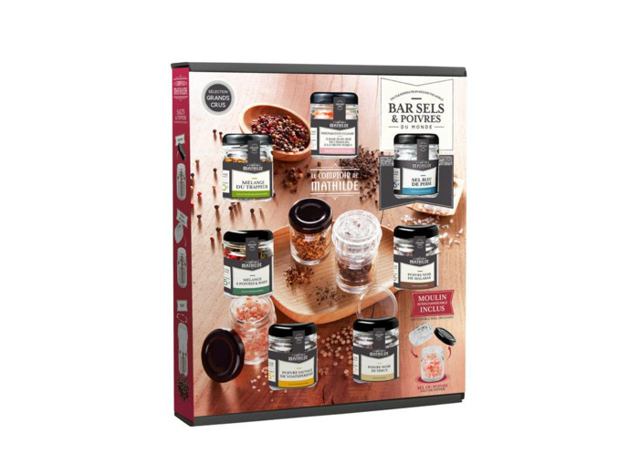 Coffret Sels & Poivres du Monde