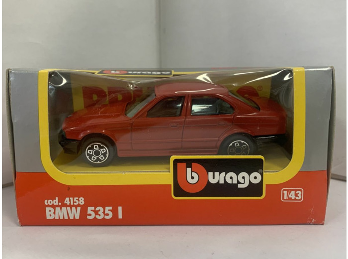 BMW 535 I BURAGO COD 4158 1/43 BOITE D'ORIGINE