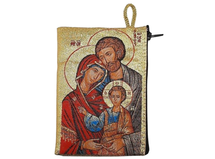 Etuis à Chapelet Icône 7x10cm - SAINTE FAMILLE