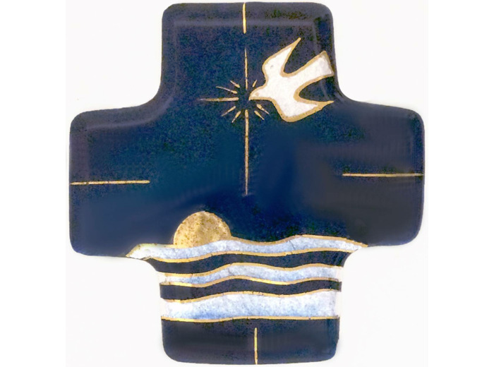 Lueur d'aube 7,7X8cm - EMAUX DU LIBAN