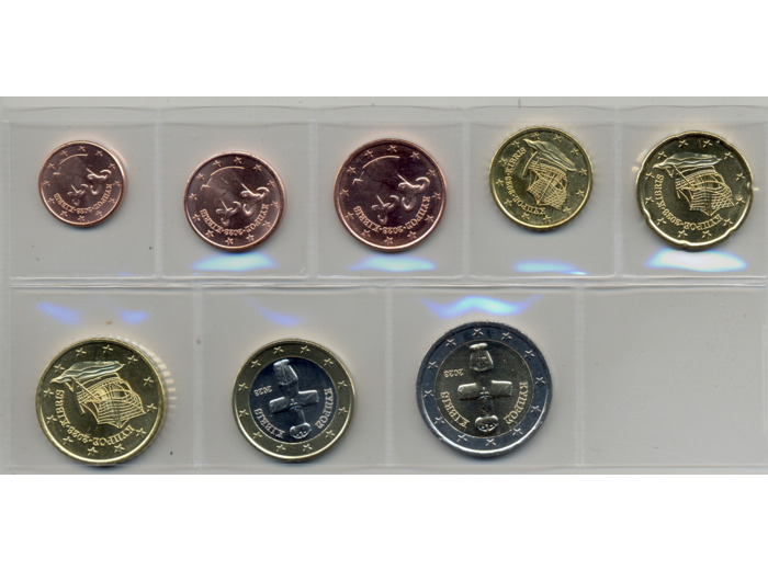 CHYPRE 2023 SERIE 8 MONNAIES SUP