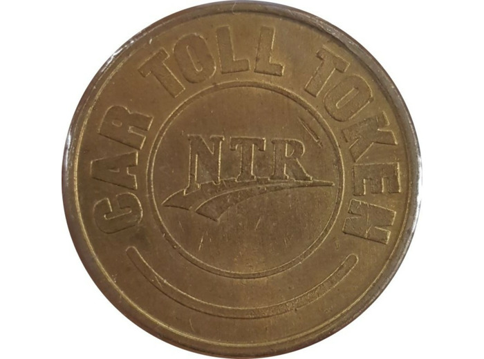 JETON - CAR TOLL TOKEN NTR WEST-LINK- DROIT autoroute voiture IRLANDE DUBLIN