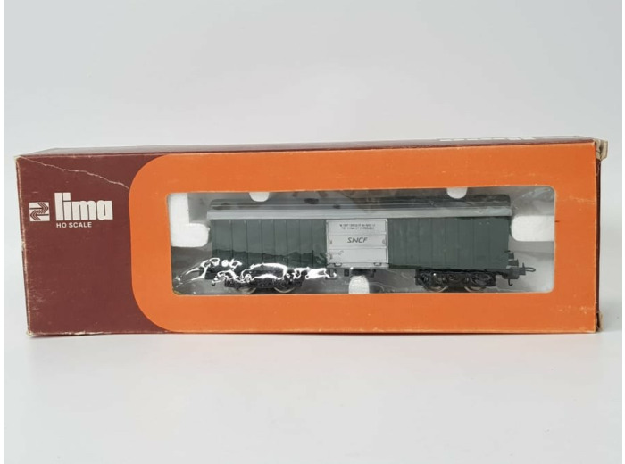 LIMA HO 3182 WAGON TOMBEREAU A TOIT PIVOTANT BOITE D'ORIGINE