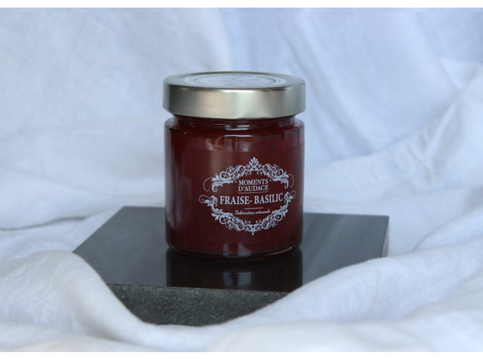 Confiture Fraise Basilic