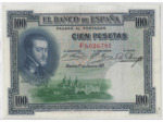 ESPAGNE 100 PESETAS 01/07/1925 TTB