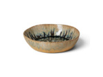 Assiette creuse céramique Intense bleu foncé 22x22x5cm