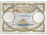 FRANCE 50 FRANCS L.O. MERSON SERIE B.14131 3-8-1933 TTB