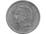 MONACO 5 FRANCS 1945 ALUMINIUM TTB