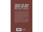 TOUT CE QUI MEURT EN AVRIL