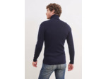 Pull col roulé marin